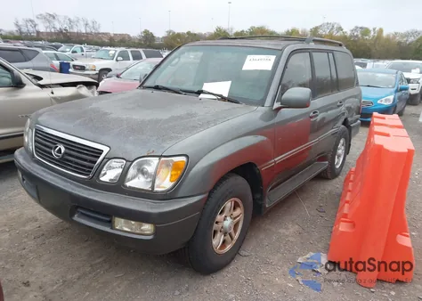 1999 Lexus Lx 470 z USA, uszkodzony, nr VIN JT6HT00WXX0055264